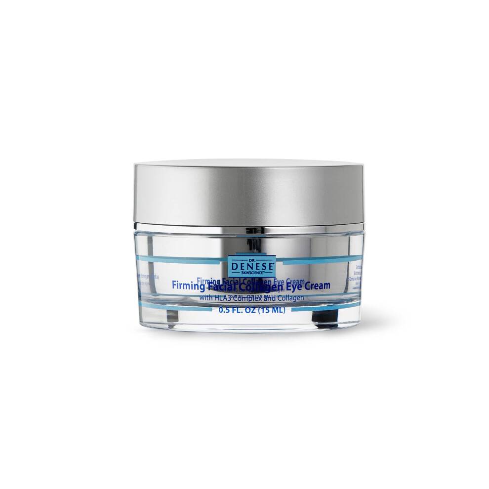 Dr. Denese SkinScience Firming Facial Collagen Eye Cream 0.5oz - Kollagen, Hyaluronsyra & Peptider för Snyggare Hud