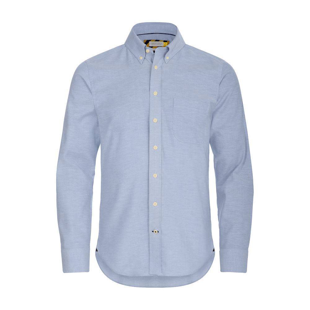 J. Harvest & Frost Yellow Bow Skjorte slim fit Blå