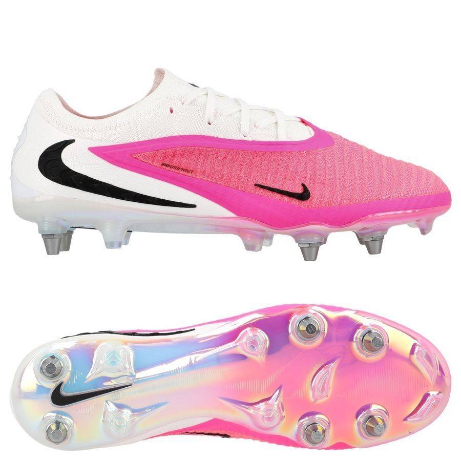 Nike Phantom 6 Elite Low Cut Sg-pro Player Edition Breakout - Rosa/vit/svart - Soft Ground (Sg) - ['Rosa'] (44)