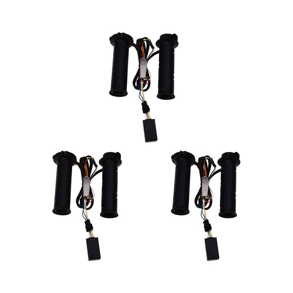 6X Adjustable Motorcycle Heated Grips for Motorbike/Bike Handlebar Hot/Warm Hands