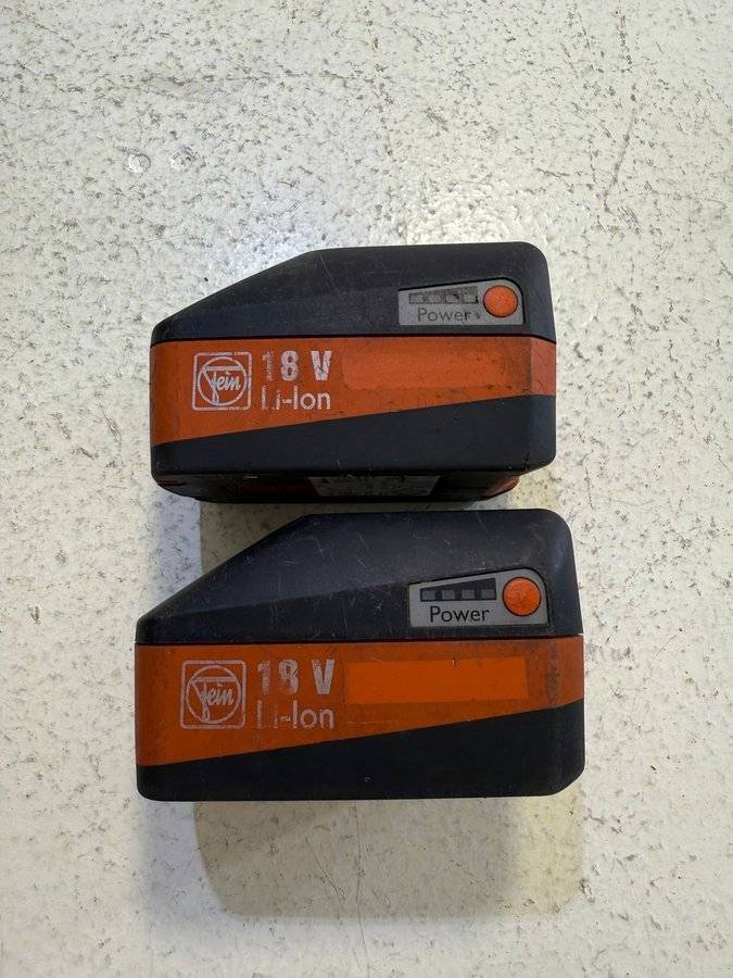 Fein 18V batteri 6.0Ah med indikator