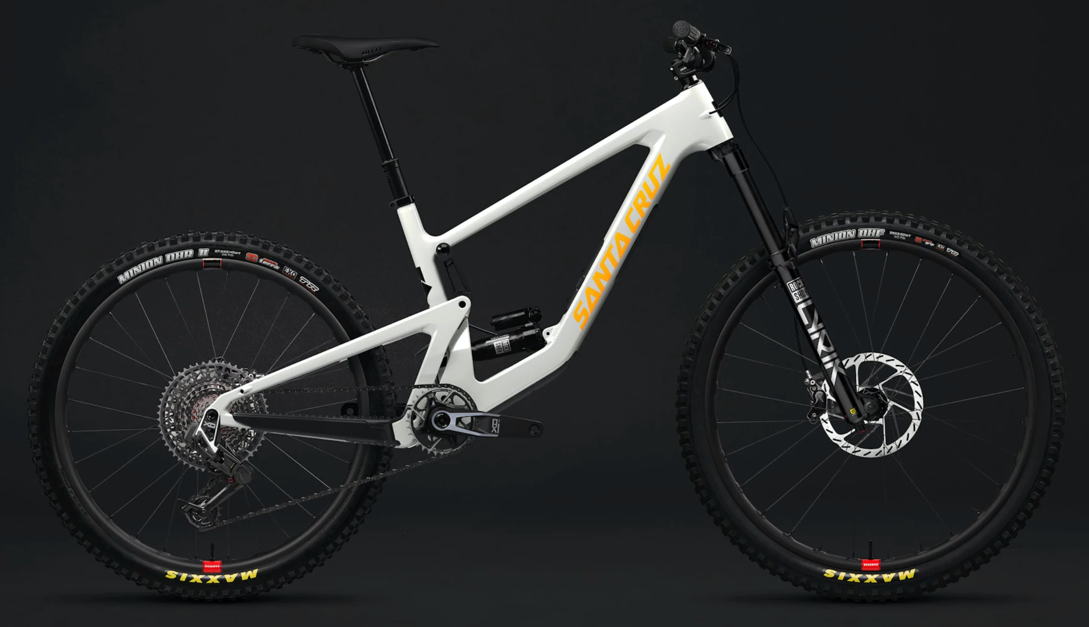 Santa Cruz - Bronson - Hvid - S (MX) / GX AXS | Carbon C