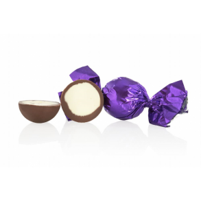 Cocoture lilla chokoladekugle - flødechokolade med cookie