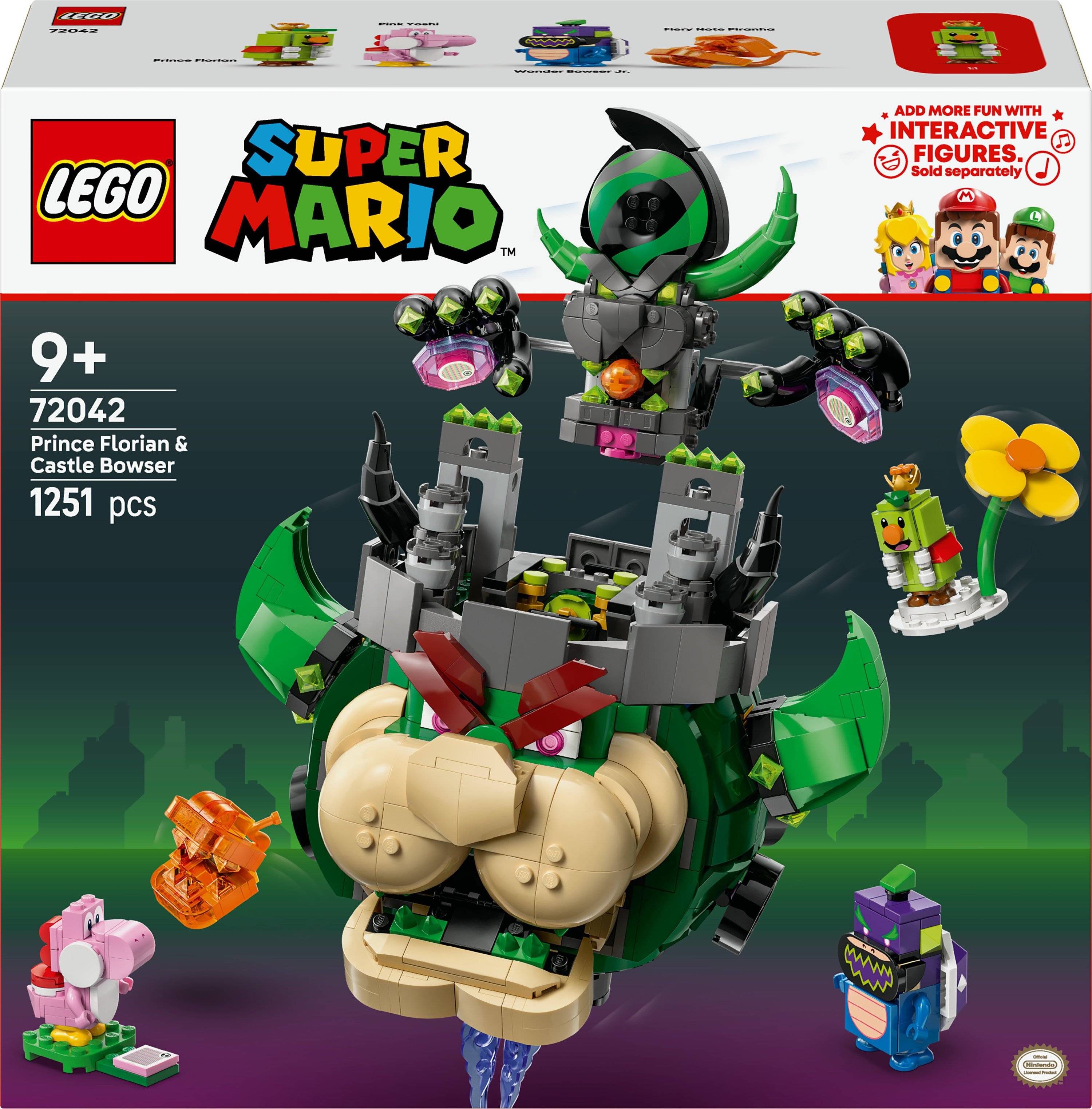 LEGO Super Mario 72042 - Prins Florian och Bowsers slott