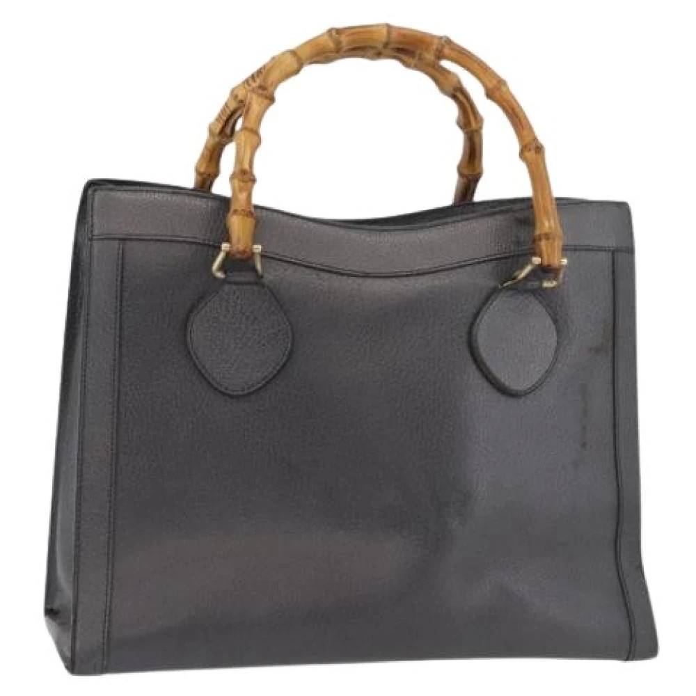 Gucci Vintage Pre-owned Tote Bag - Vintage - Dame - Sort - ONE SIZE - Uld