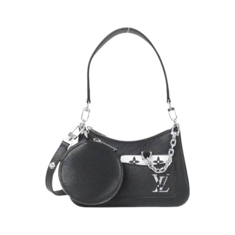 Louis Vuitton Vintage Pre-owned Marellini Epi Calf Skuldertaske - Vintage - Dame - Sort - ONE SIZE - Uld