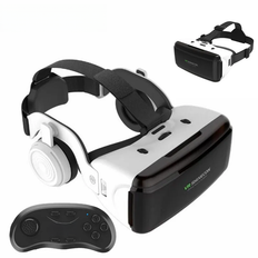Original Virtual Reality VR Glasses Box StereoGoogle Cardboard VR Headset 3D Helmet for IOS Android