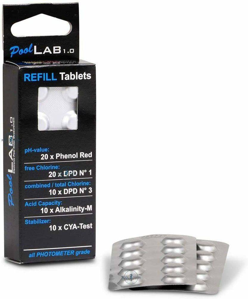 Pool Lab Digital Pool Tester Refill Swim & fun tilbehør 460361