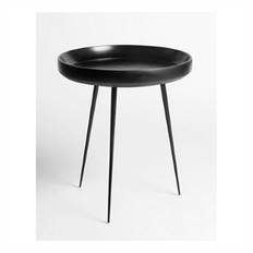 Mater - Bakkebord - bowl table - sort - large - Ø52 cm