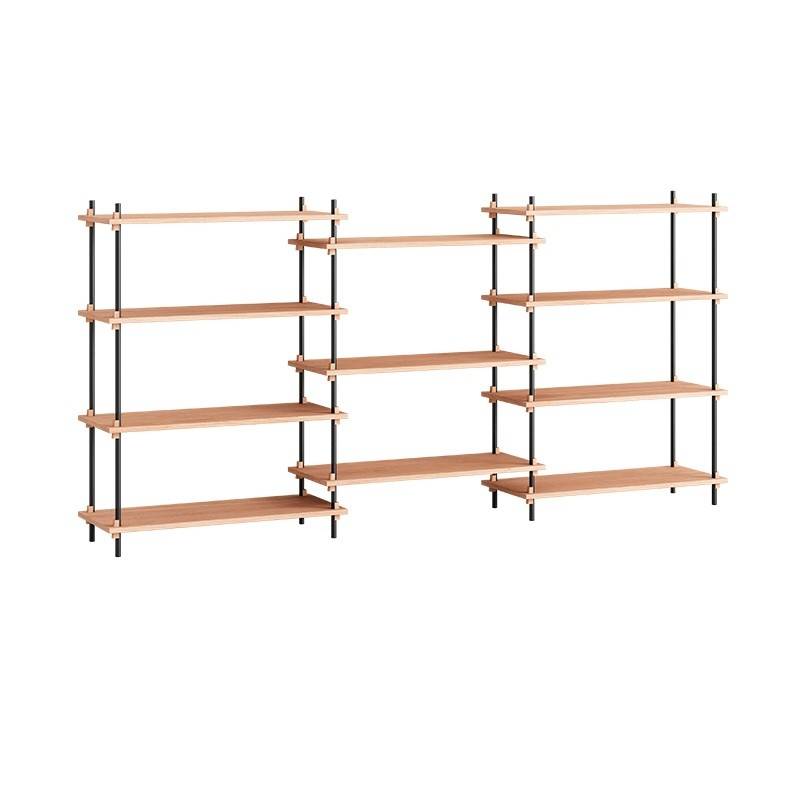 Moebe Shelving System - s.115.3.A Eg/Sort