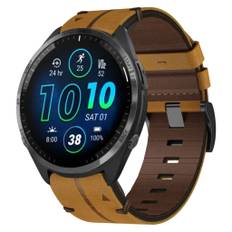Garmin Forerunner 965 Urrem i læder- Brun