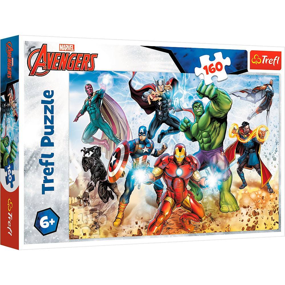 Puslespil, Marvel, Avengers, 160 brikker