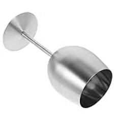TOPBATHY Rostfritt Stål Vinglas Rostfritt Stål Bägare Fest Drycker Metallkoppar Party Vinbägare Rödvins Enkel Metall Metall Cocktailkoppar Drinkar Dricks