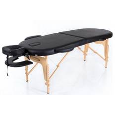 Massagebriks Classic OVAL 2, sort - Massagebrikse Transportable