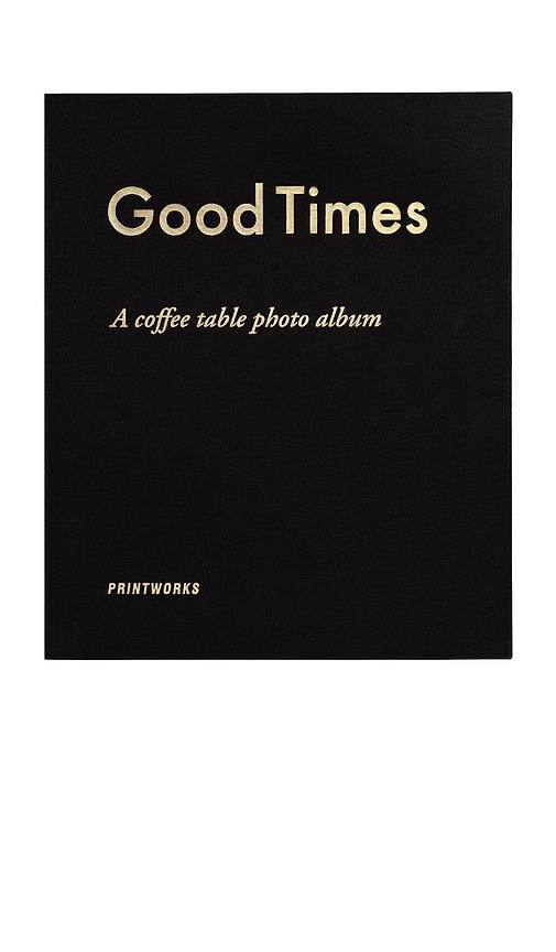 Printworks FOTOALBUM GOOD TIMES PHOTO ALBUM in Black.