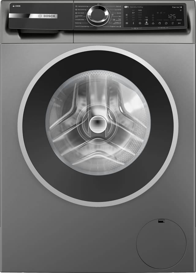 Bosch Serie 6 kombinerad tvättmaskin/torktumlare WNG254A1SN (10.5/6kg)