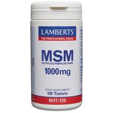 MSM 1000mg, 120 tabletter