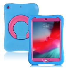 PEPKOO iPad Mini (2019) stødsikkert cover - blå / lyserød