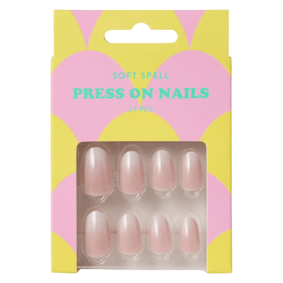 Soft Spell Press On Milky French 24pcs