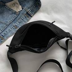 Men&#39;s Simple Casual Multi-Pocket Waist Bag Crossbody Bag Side Bag Bum Bag Summer College Bag Dad Bag For School - Black - one-size,Black,Blue,Grey