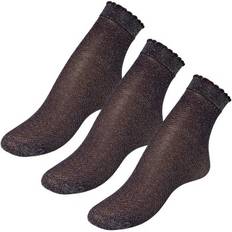 Pierre Robert 3-pack Glitter Socks * Kampanj *