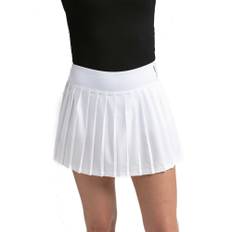 RS Pleated Racquet Skirt White