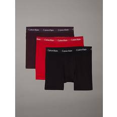 3 Pack Boxer Briefs - Cotton Stretch - Multi - XS