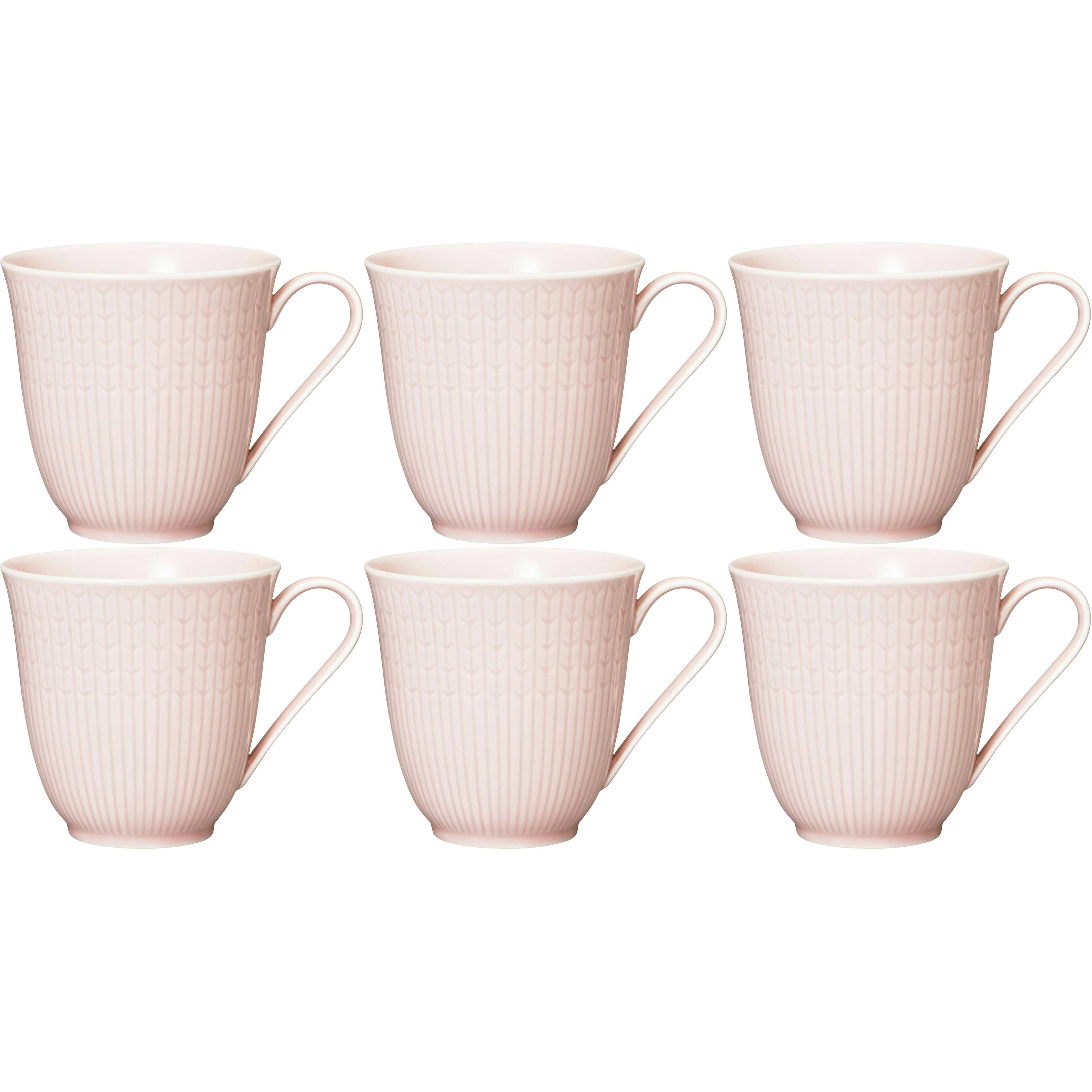 Rörstrand - Swedish Grace Mugg 30 Cl 6-pack Ros (Rosa) - Ros (Rosa)