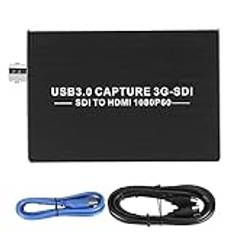 HDMI SDI Dual Output Capture Card, SDI till USB3.0 Video Capture, Live Streaming Video Grabber Converter
