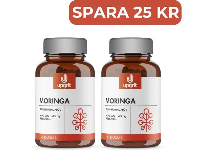 2-pack Moringa, 90 kapslar