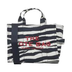 Marc Jacobs, Taske, Dame, Flerfarvet, ONE SIZE, Uld, Zebra Print Canvas Tote Bag