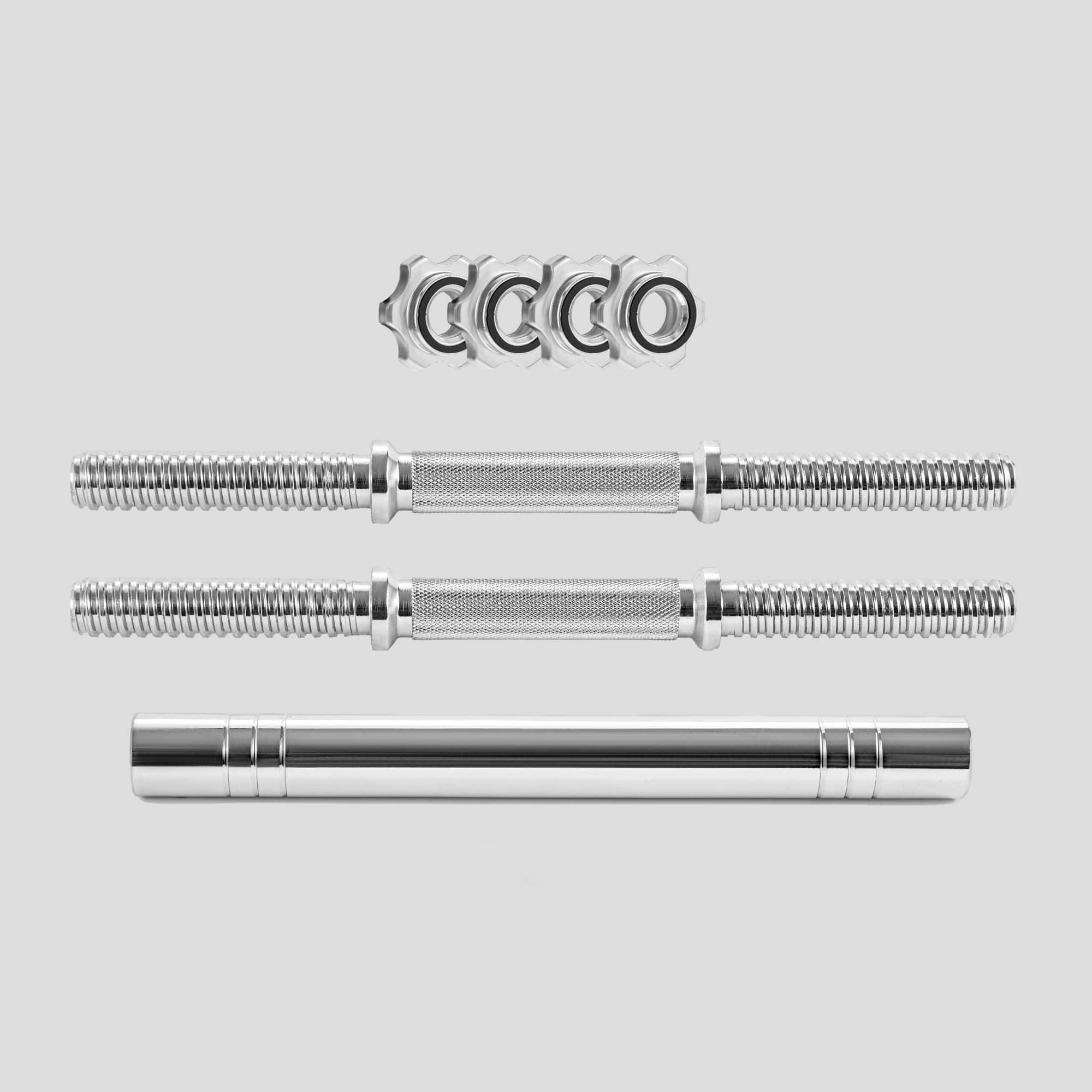 Dumbbell Handles & Barbell Connectors - Dumbbell Handles and Connector Set
