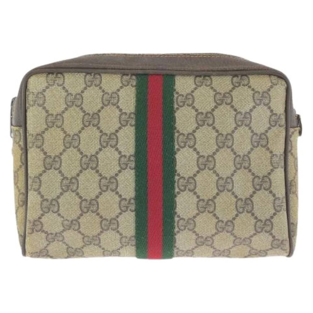 Gucci Vintage Pre-owned Canvas clutches - Vintage - Herre - Flerfarvet - ONE SIZE -