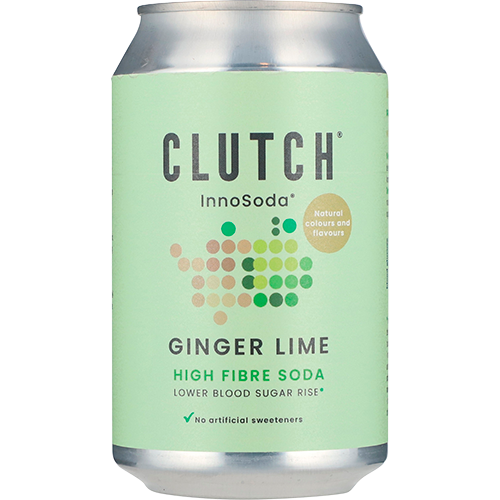 Clutch Nutrition InnoSoda Ginger Lime (330 ml)