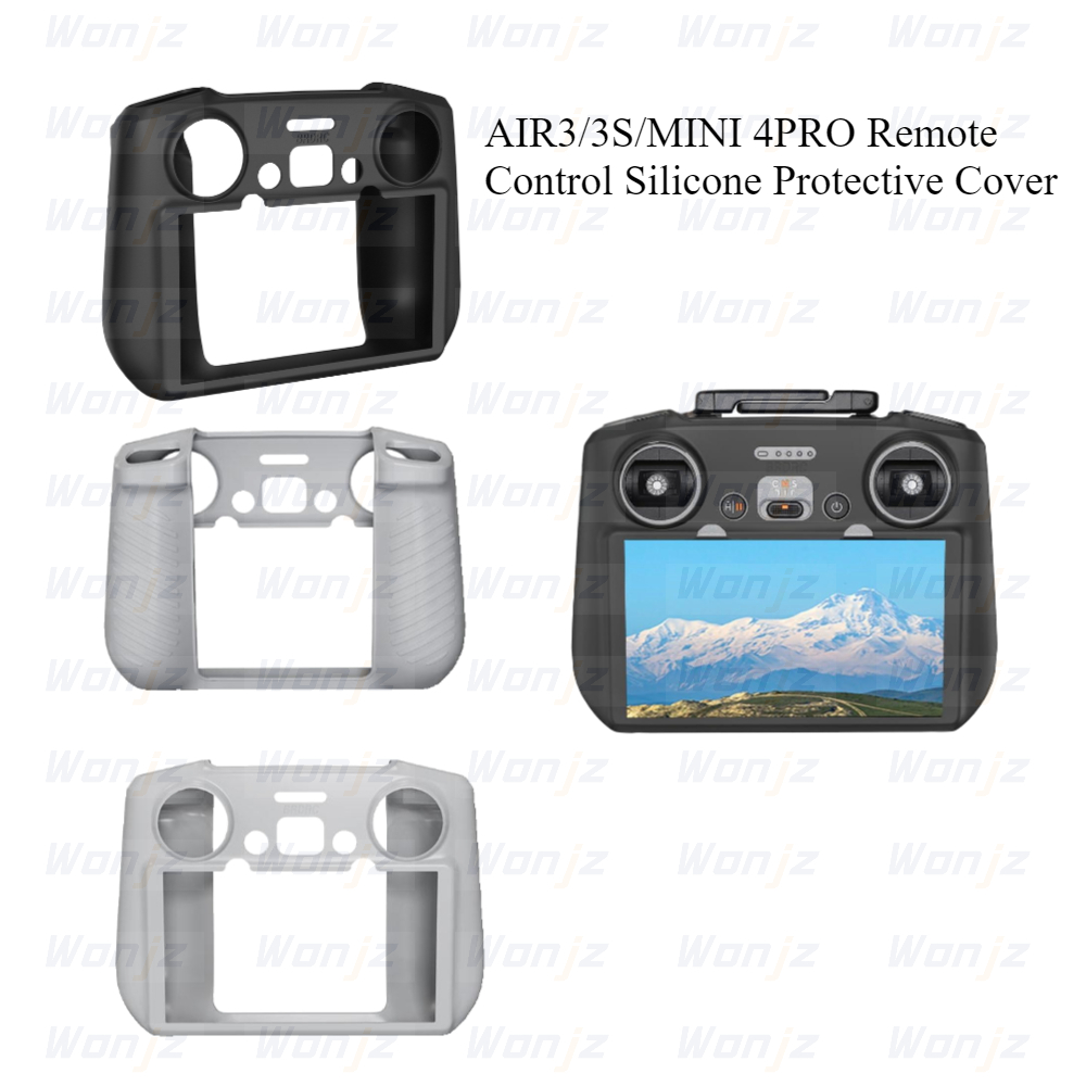 Silicone Protective Case Cover Sleeve for DJI Neo Mini 4 Pro Air 3 Flip Fly More Combo RC 2 Remote Controller Accessories