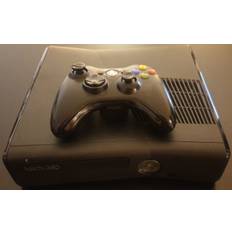 Begagnad Xbox 360 S konsol, Matt svart, model 1439, 4GB
