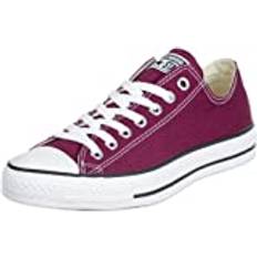 Converse Basic Chucks – All Star OX – Maroon, Vinröd, 46 EU