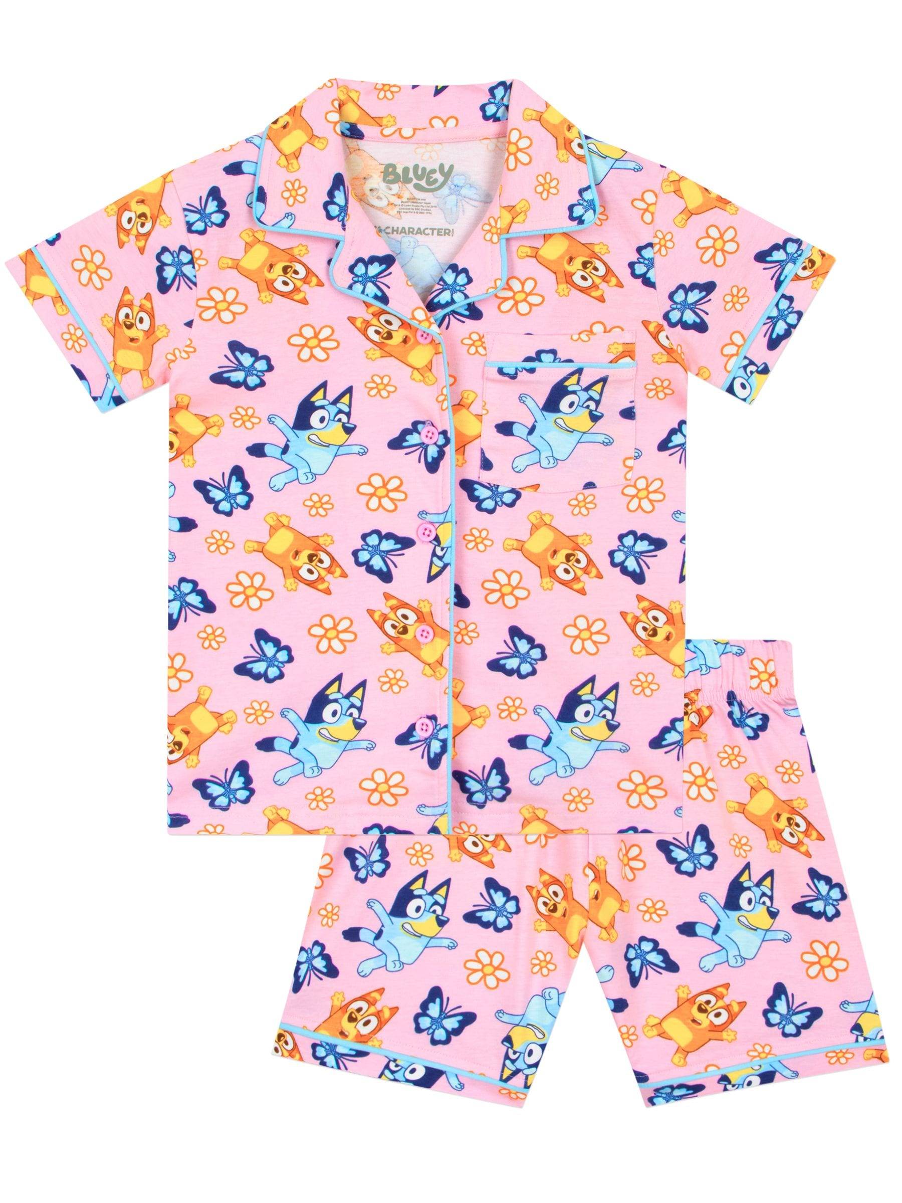 Character Character Pink Button Up Pyjamas