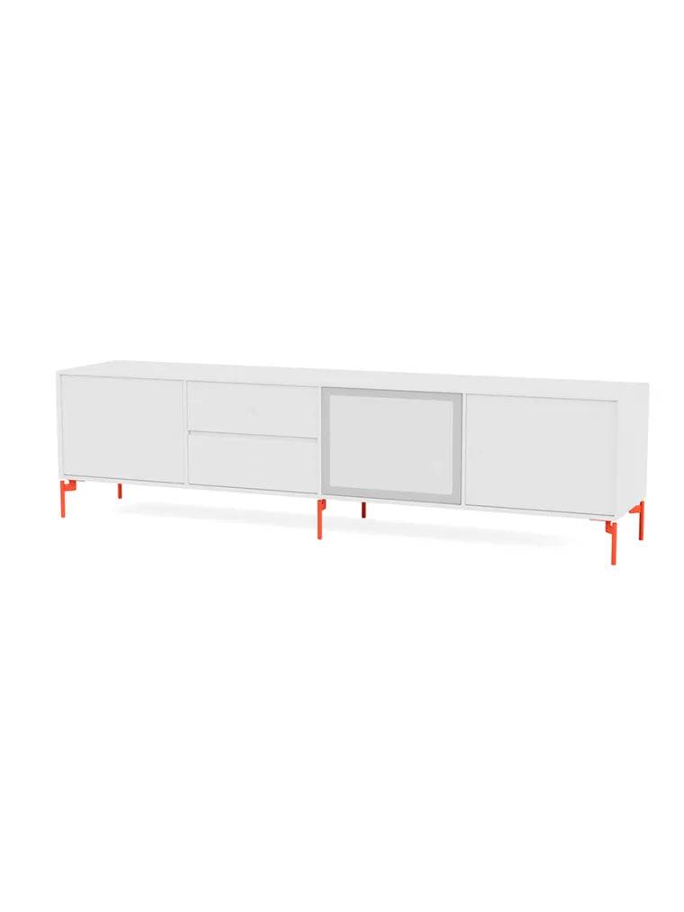 TV & Sound Modul, Octave VIII, inkl. ben fra Montana New white / Rosehip - Jacobsen Plus