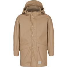 MarMar Copenhagen October Jacket Str 6-7Y|116/122 - Sepia Brown Regntøj hos Magasin