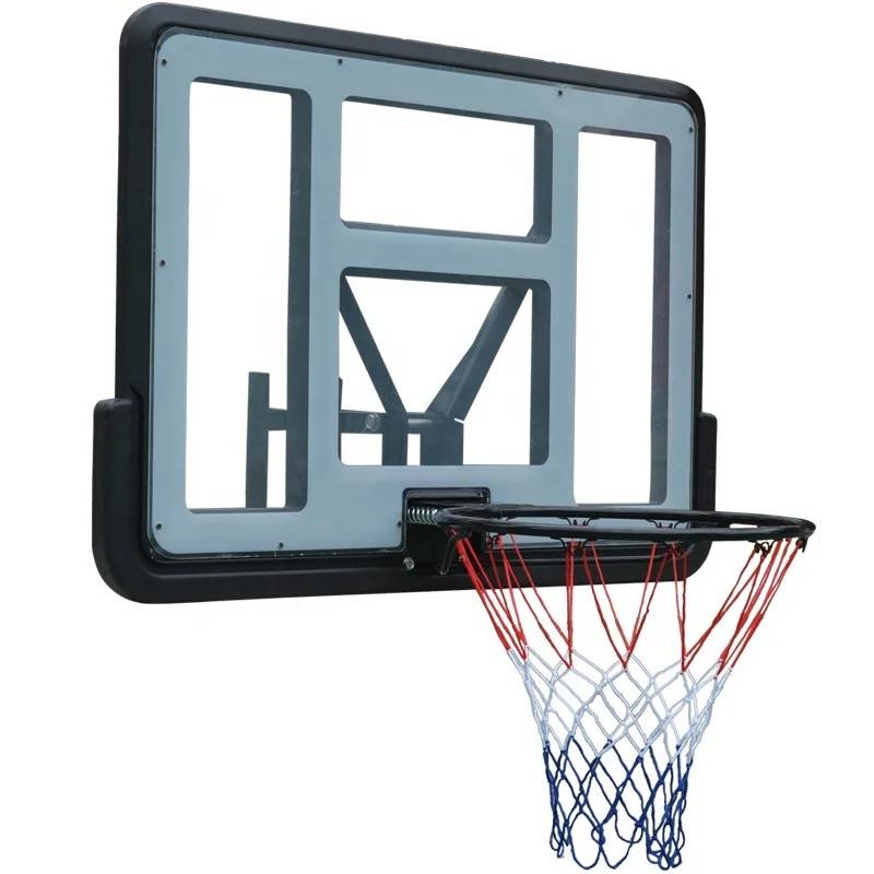 Ballground PRO Hoopz Basketball Plade med Dunkekurv og Udhæng.