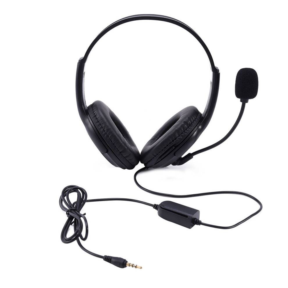 For PS4 One PC 3.5mm Wired Gaming Headset Stereo Headphones