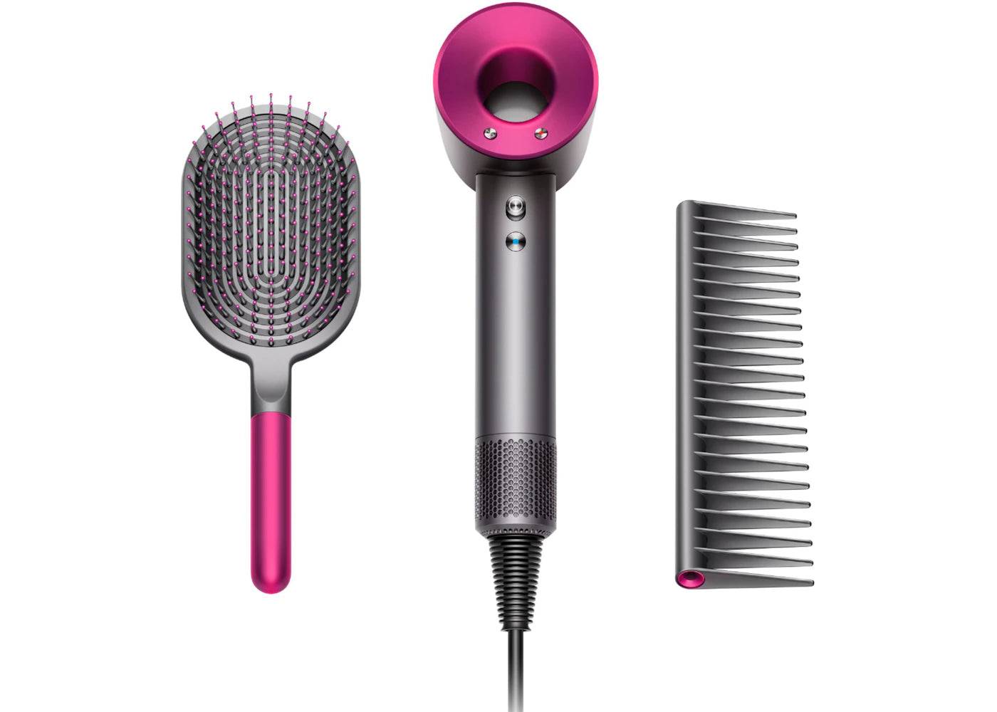 Dyson Supersonic Hair Dryer Limited Edition (US Plug) 324378-01 Iron/Fuchsia - One Size (One Size)