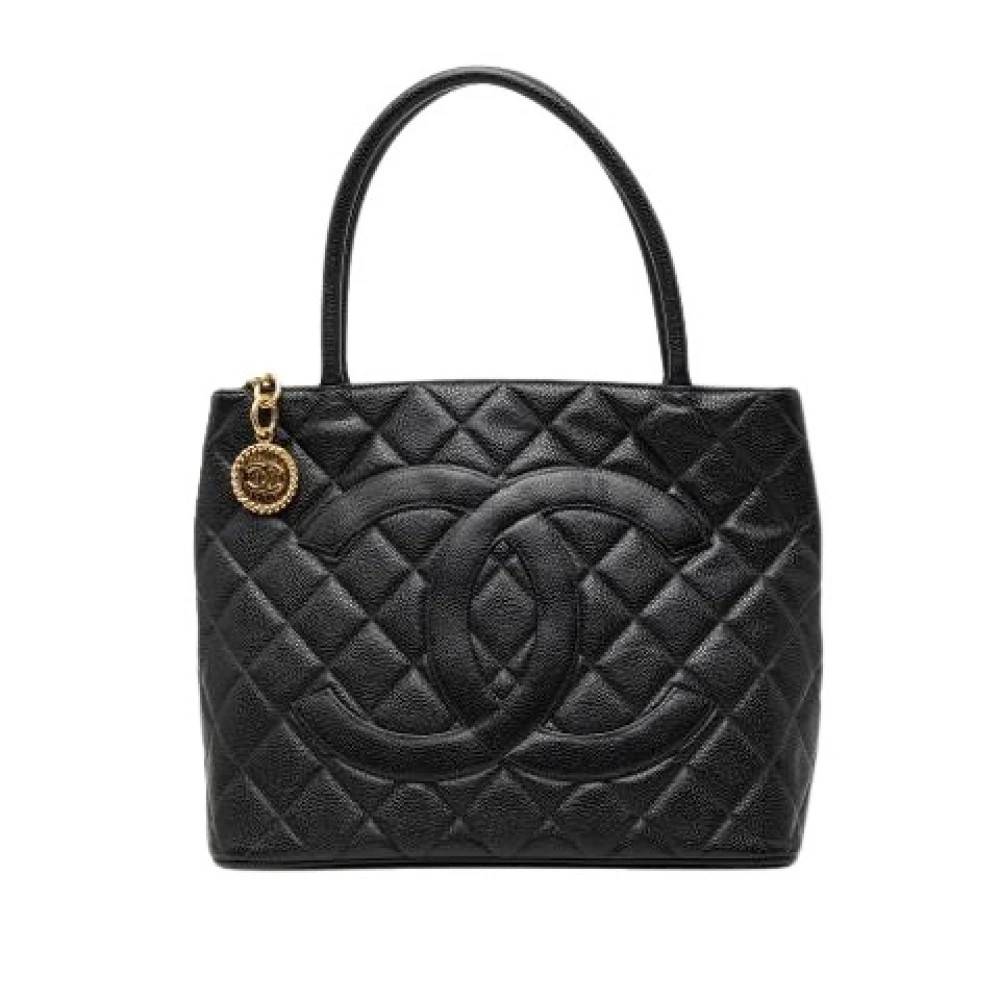 Chanel Vintage - Pre-owned Medallion Tote Vintage - Dam - ONE Size - Läder