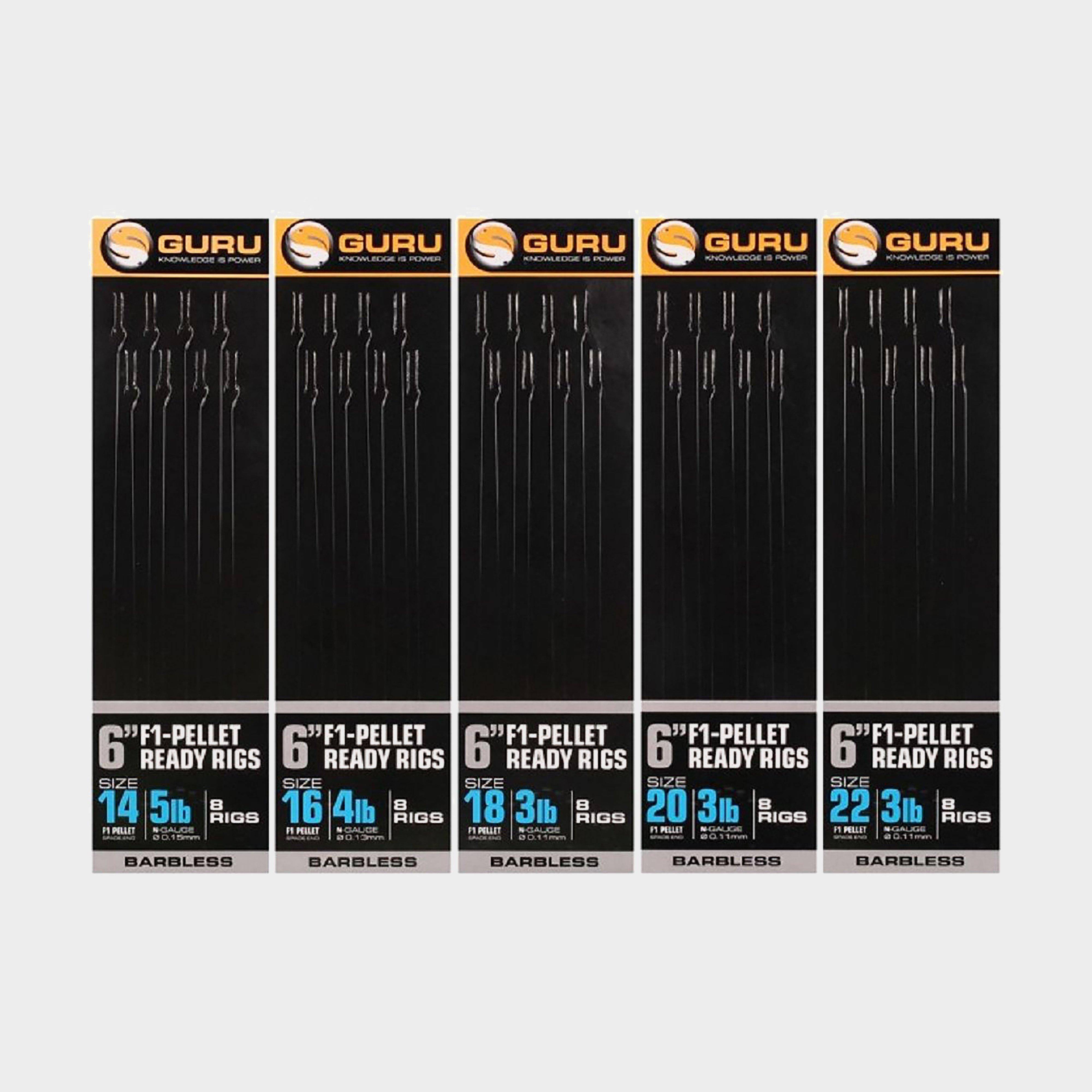 Guru F1 6" Pole Rig Size 18, Black