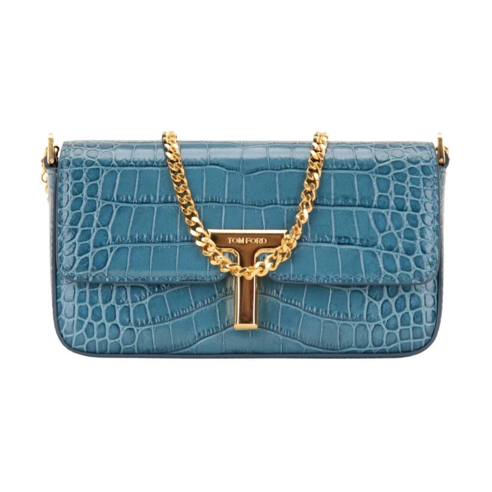 Tom Ford Mini Bags - Tasker - Dame - Blå - ONE SIZE - Uld