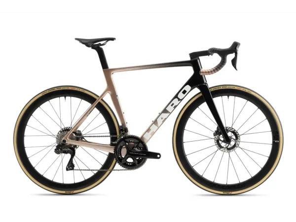 Haro Rivette Carbon Top Shelf Racercykel Gloss Rose / Gold 61cm - Cykelstørrelse 48 cm