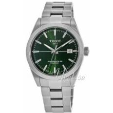 Tissot T127.407.11.091.01 Powermatic 80 Grøn/Stål Ø40 mm