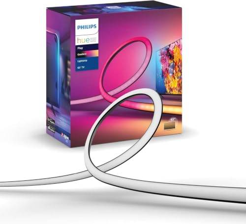 Philips Hue Gradient Lightstrip, Heimkino LED Streifen, 65 Zoll