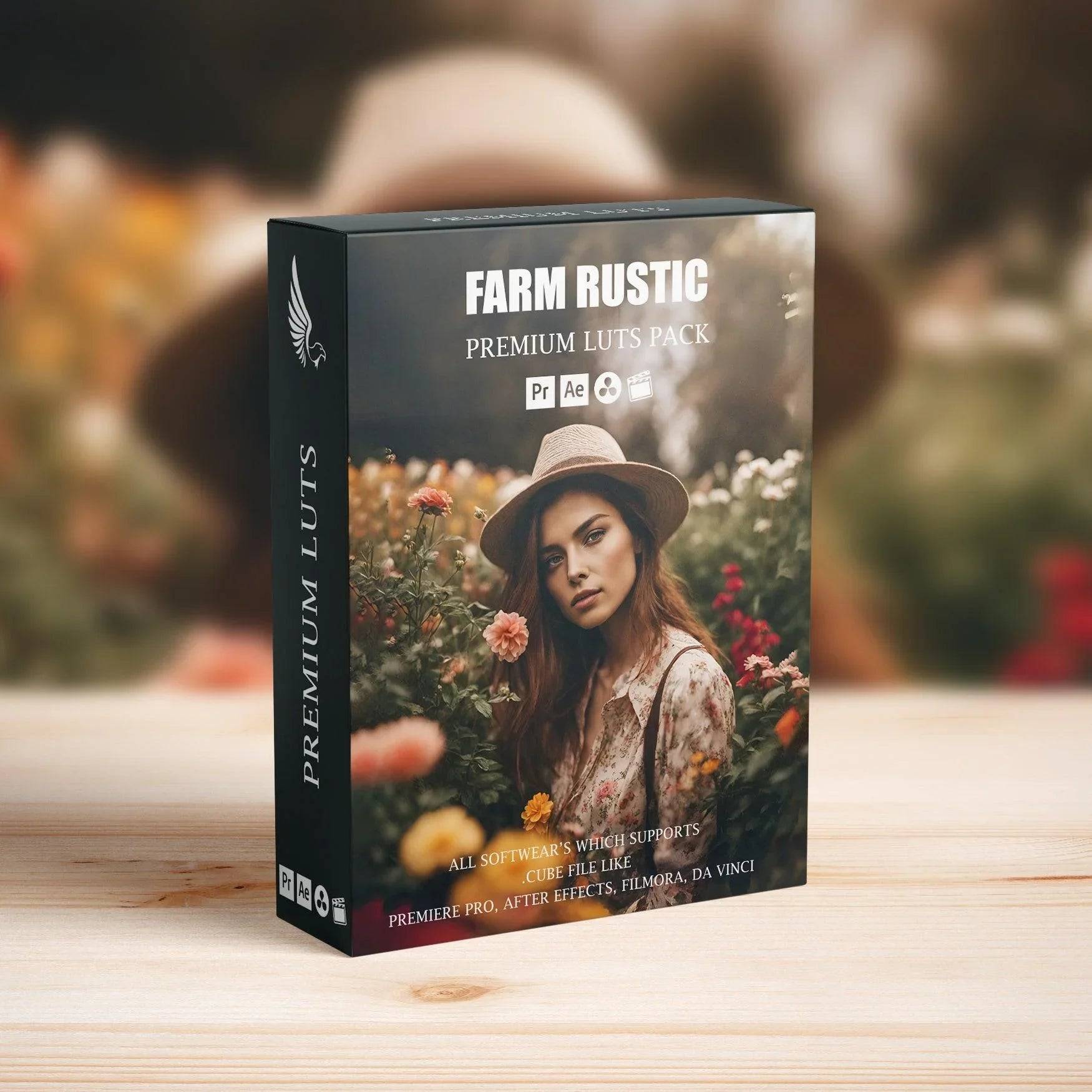 Farm Cinematic Brown LUTs Pack - Vintage Film Look for Video Editing - Extended
